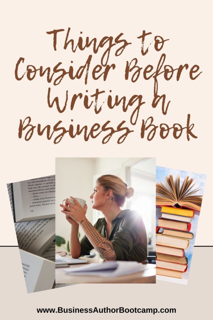 Things to Consider Before Writing a Business Book